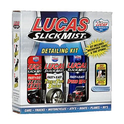 Picture of Lucas Oil 10558 Slick Mist Detailing Kit 4-Piece Appearance Care Set