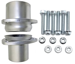 Picture of Hedman Hedders 21154 3-Inch Ball & Socket Flange Kit Aluminized