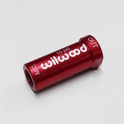 Picture of Wilwood 260-13707 Residual Pressure Valve 10 Psi Red