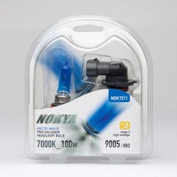 Picture of Nokya NOK7211 Arctic White 9005 HB3 Halogen Headlight Bulb 100W 7000K Stage 2