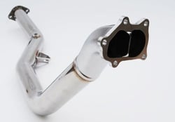 Picture of Invidia HS05SLADPC Divorced Wastegate Catted Downpipe Polished Stainless Steel