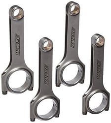 Picture of Manley 14006-4 H-Beam Connecting Rod Set for Nissan KA24DE/KA24E