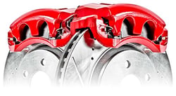 Picture of Power Stop Performance Brake Calipers - Red Powder Coated
