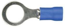 Picture of Metra BVRT14 Blue 1/4" Ring Terminal 16-14 AWG