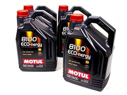 Picture of Motul 102898-4 8100 Eco-Nergy 5W-30 Synthetic Motor Oil 5L Case of 4