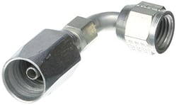 Picture of Gates G34212-0404 Field Attachable Hydraulic Hose Fitting 1/4" JIC 37/45 Degree 90° Elbow