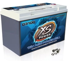 Picture of XS Power D3100 12V AGM High-Output Battery 3300A