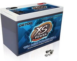Picture of XS Power D2700 AGM Battery 12V 900A CA High Performance
