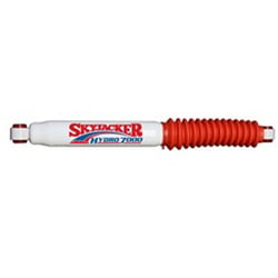 Picture of Skyjacker 7400 Steering Stabilizer with White Body and Red Boot