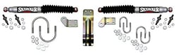 Picture of Skyjacker 9218 Dual Steering Stabilizer Kit Silver w/Black Boots
