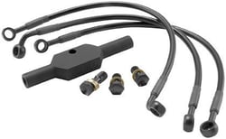Picture of Goodridge 993-03-32CBK Shadow Black Universal Brake Line Kit for Metric Motorcycles