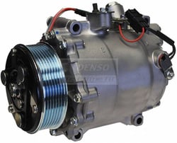 Picture of DENSO 471-7056 New A/C Compressor with Clutch