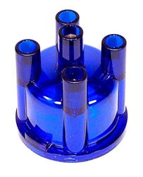 Picture of EMPI 00-8792-0 Blue Transparent Distributor Cap for 009 Distributors