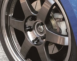 Picture of Project Kics WHPF1BL50 Wide Tread Spacer Hubcentric Wheel Lug Nuts Blue