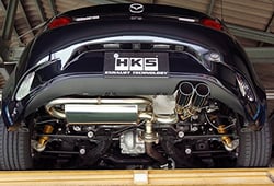 Picture of HKS 32018AZ010 Legamax Premium Axle-Back Exhaust System