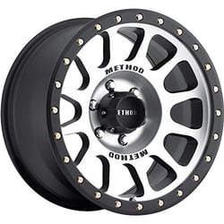 Picture of Method Race Wheels MR30578587300 305 NV Double Black 17x8.5 Wheel 8x170