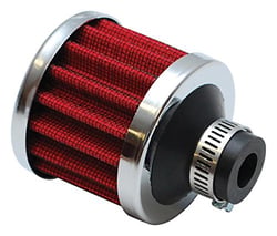 Picture of Vibrant 2188 Crankcase Breather Filter with Chrome Cap 1.5" Inlet