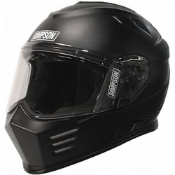 Picture of Simpson Racing Equipment GBDXL3 Ghost Bandit DOT Motorcycle Helmet Flat Black X-Large
