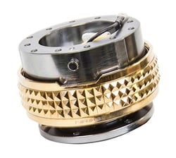 Picture of NRG Innovations SRK-210GM/CG Quick Release Steering Wheel Hub Kit Gunmetal Chrome Gold