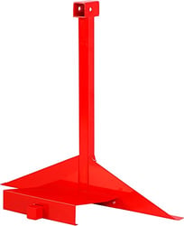 Picture of Rock Tamers 00400 Display Stand for 2" Mudflap System - Red Steel