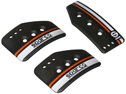 Picture of Sparco 037879OP01 Settanta Series Pedal Set Short Accelerator Black Universal