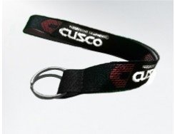 Picture of Cusco CUS KYR BK Keychain with Ring - Black Strap with Logo