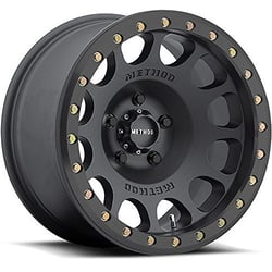 Picture of Method Race Wheels MR10579050538B 17x9 Beadlock Wheel Matte Black -38 Offset 5x127