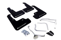 Picture of RallyArmor MF32-UR-BLK/WH Universal Mud Flaps Black with White Logo