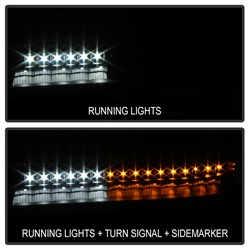 Picture of Spyder 9037399 Xtune Custom Headlight Assembly