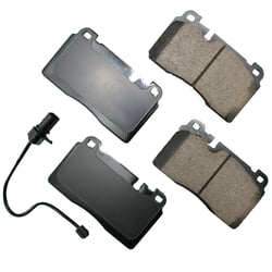 Picture of Akebono EUR1663 Euro Ultra Premium Ceramic Front Disc Brake Pad Kit