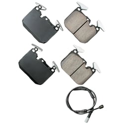Picture of Akebono EUR1880 Euro Ultra Premium Ceramic Disc Brake Pad Kit