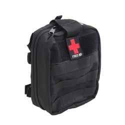 Picture of Smittybilt 769541 Roll Bar Mount First Aid Storage Bag Black