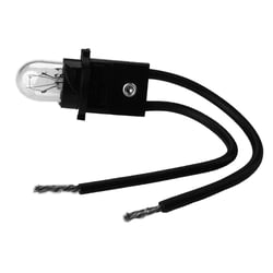 Picture of AutoMeter 3220 Gauge Light Bulb & Socket Assembly T3 Wedge Twist-In