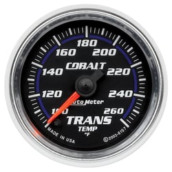 Picture of AutoMeter 6157 Cobalt 2-1/16" Transmission Temp Gauge 100-260°F Digital Stepper Motor