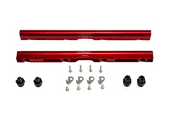 Picture of FAST 146027-KIT Red Billet Fuel Rail Kit for LS3/L76/LS7 LSXR 102mm Intake