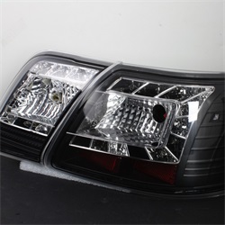 Spyder 5042590 LED Tail Lights - Black Housing — image 3