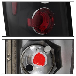 Spyder 5001108 Euro Style Tail Lights - Black Altezza Design — image 6