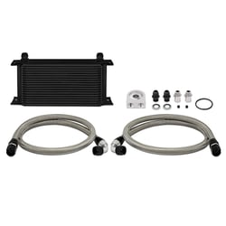 Picture of Mishimoto MMOC-ULBK Universal 19 Row Oil Cooler Kit Black