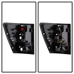 Spyder 5005502 Euro Style Tail Lights - Black — image 3
