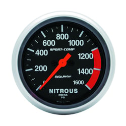Picture of AutoMeter 3574 Sport-Comp Digital Nitrous Pressure Gauge 2-5/8" 0-1600 PSI