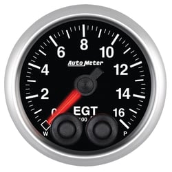 Picture of AutoMeter 5646 Elite 2-1/16" Pyrometer EGT Gauge 0-1600°F Digital Stepper Motor