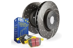 Picture of EBC Brakes S5KF Series Yellowstuff Brake Pad & GD Slotted Rotor Kit
