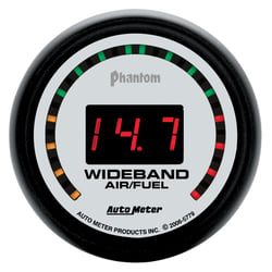 Picture of AutoMeter 5779 Phantom 2-1/16" Digital Wideband Air/Fuel Ratio Gauge 10:1-17:1