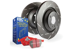 Picture of EBC S4 Kits Redstuff Ceramic Brake Pads and USR Slotted Rotors