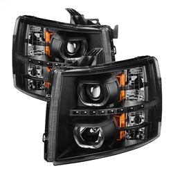 Picture of Spyder 9032189 Led Halo Projector Headlights - Black