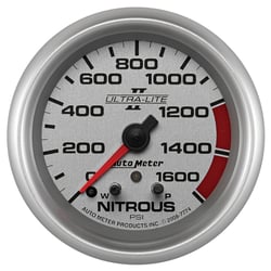 Picture of AutoMeter 7774 Nitrous Pressure Gauge 2-5/8" 0-1600 PSI Digital Stepper Motor Ultra-Lite II