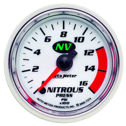Picture of AutoMeter 7374 Digital Nitrous Pressure Gauge 2-1/16" 0-1600 PSI NV Series