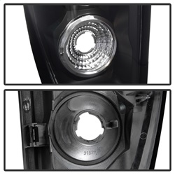 Spyder 5001108 Euro Style Tail Lights - Black Altezza Design — image 5