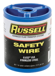 Picture of Russell Performance 671580 Safety Wire .032-Gauge Stainless Steel 1LB Spool