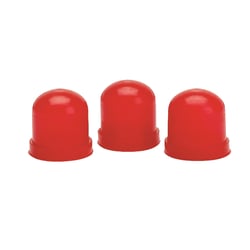 Picture of AutoMeter 3214 Red Light Bulb Boots for Incandescent Gauges (Pack of 3)